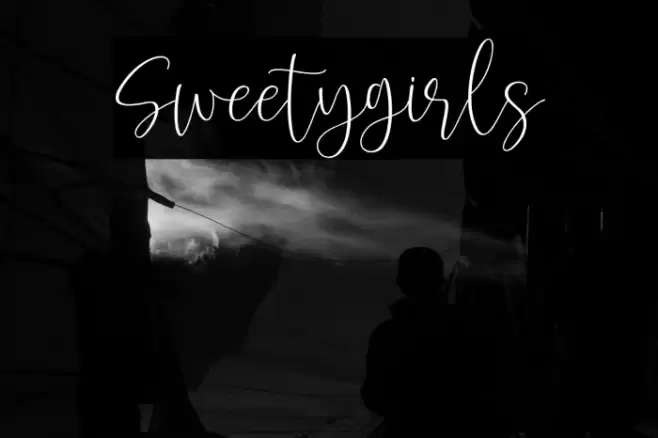 Sweetygirls Font examples