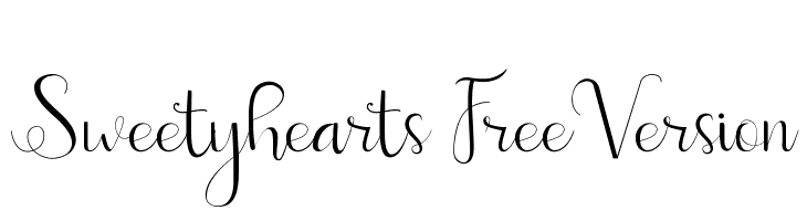 Sweetyhearts FreeVersion  Скачать бесплатные шрифты