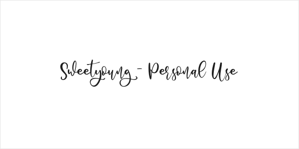 Sweetyoung - Personal Use Logo