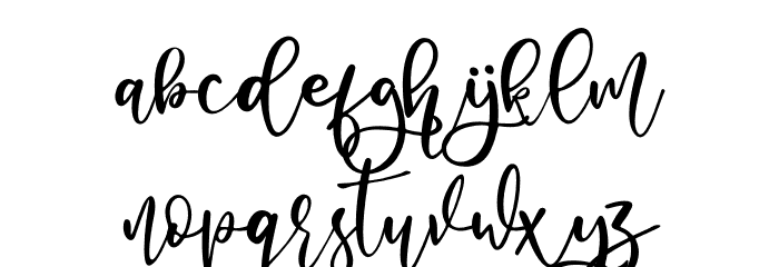 Sweetyoung - Personal Use Font LOWERCASE