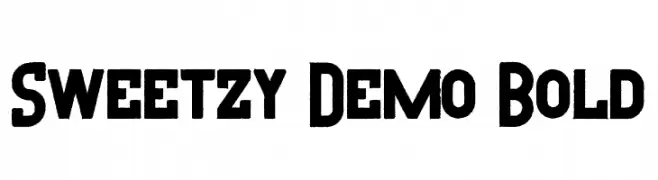Sweetzy Demo Bold  baixar fontes gratis
