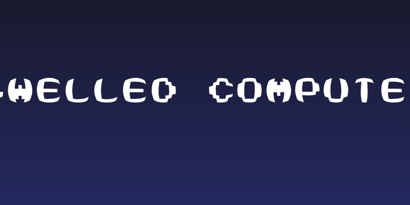 Swelled Computer Social Header