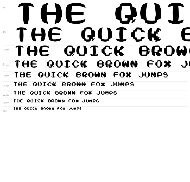 Swelled Computer Waterfall