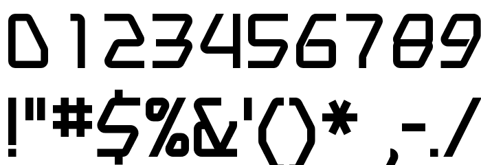Swerve Font OTHER CHARS