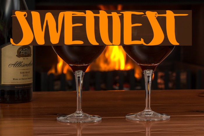 Swettiest Font examples