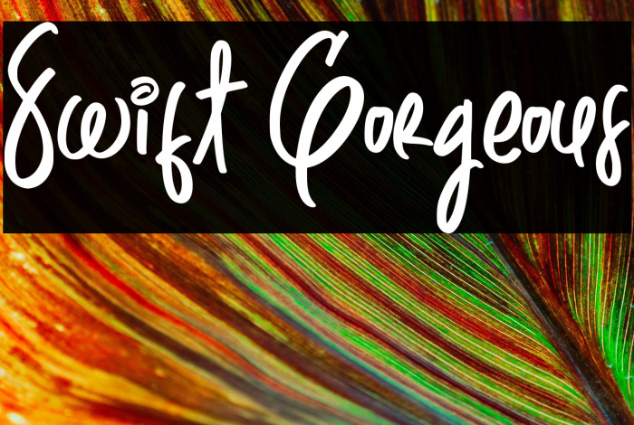 Swift Gorgeous Example 3