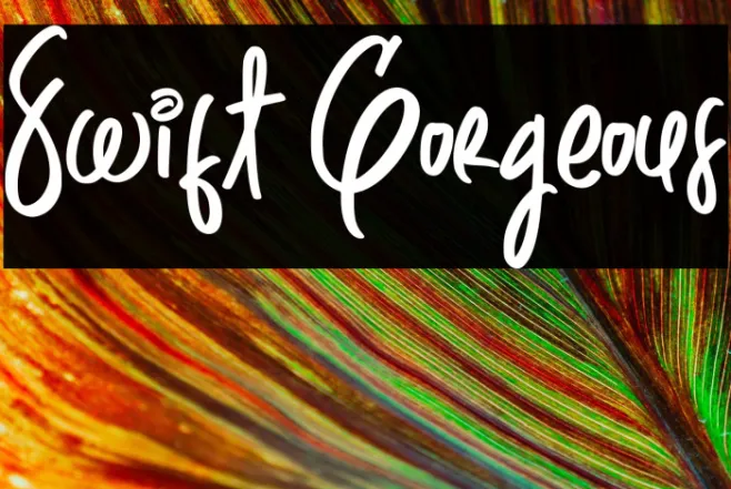Swift Gorgeous Example 3