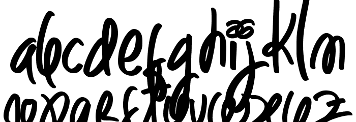 Swift Gorgeous Font LOWERCASE