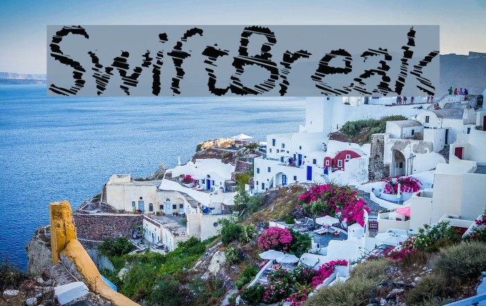 SwiftBreak Font examples