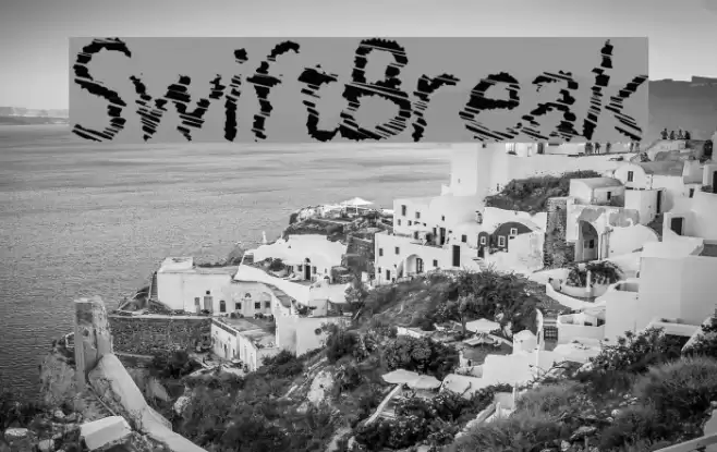 SwiftBreak Font examples