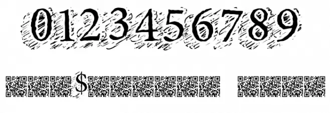 SwiftChops Font OTHER CHARS