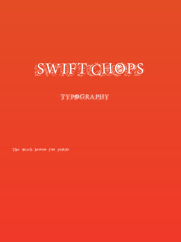 SwiftChops Poster