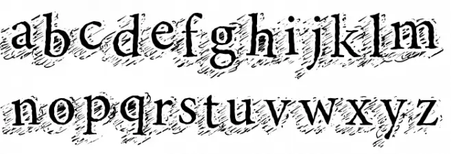 SwiftChops Font LOWERCASE