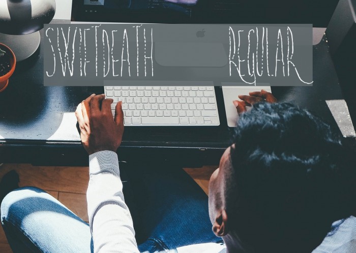 SwiftDeath-Regular Font examples