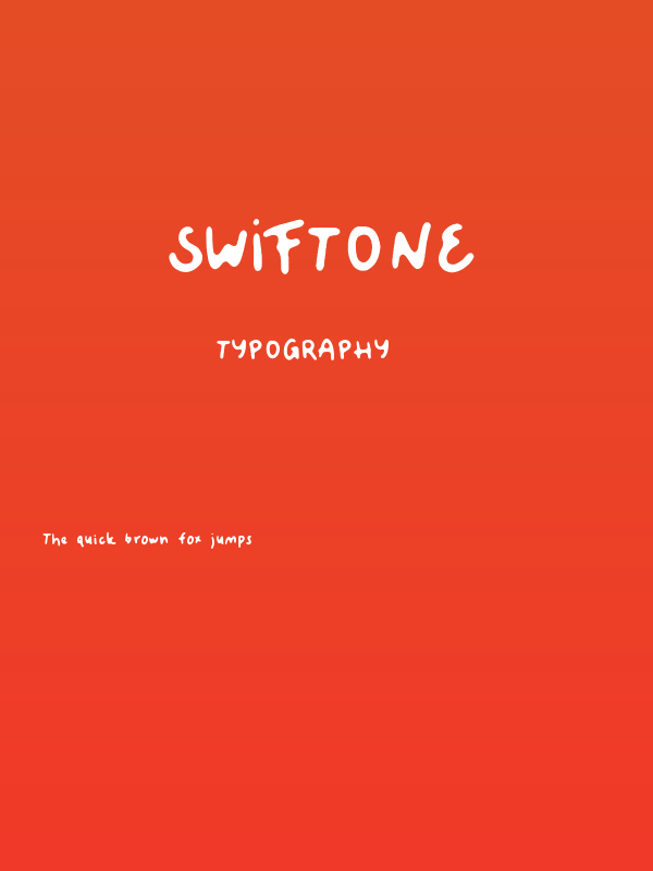 Swiftone Poster