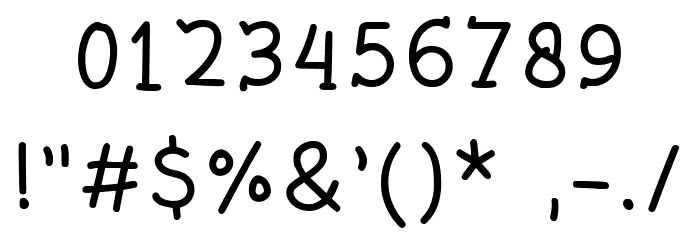 Swiming Frog Regular Font OTHER CHARS