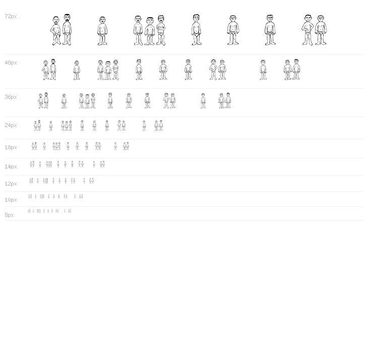 Swimmers Regular Waterfall