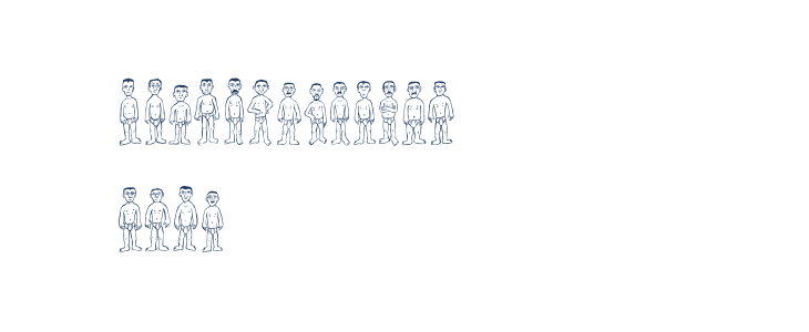 Swimmers Regular Lowercase