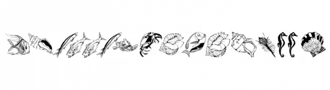 SwimmingBeautys  Frei Schriftart Herunterladen