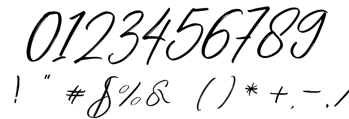Swimsweet Font OTHER CHARS