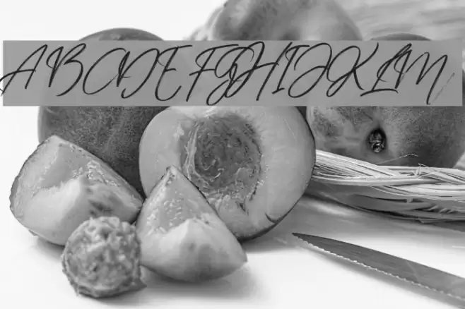 Swimsweet Font examples