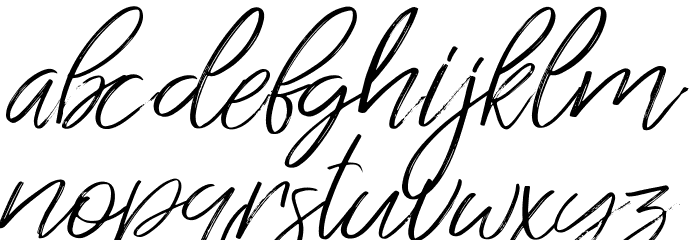 Swimsweet Font LOWERCASE