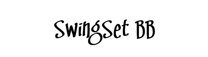 SwingSet BB  フリーフォントのダウンロード