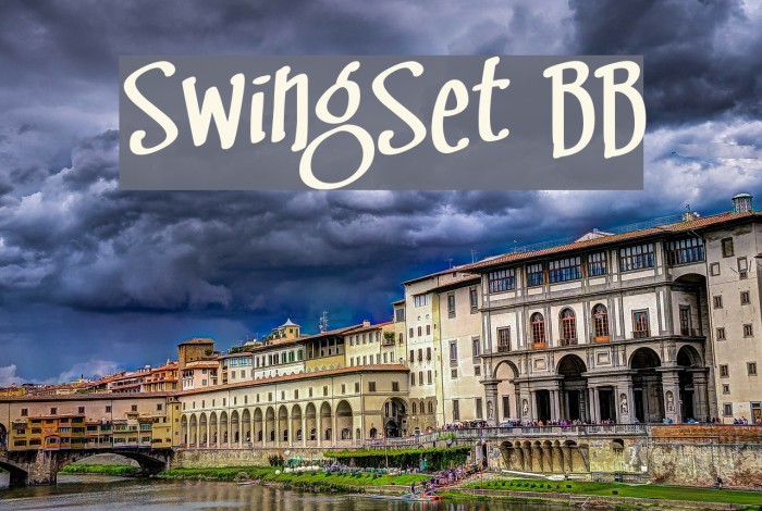 SwingSet BB Font examples