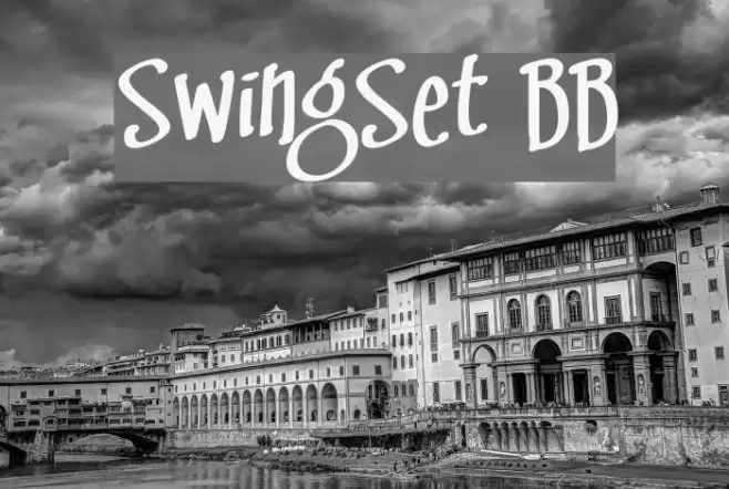 SwingSet BB Font examples