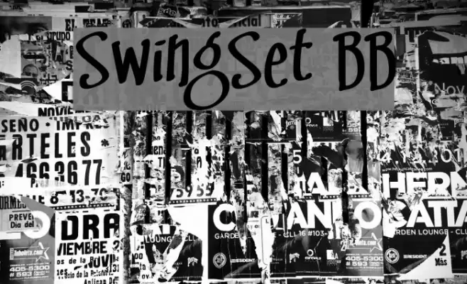 SwingSet BB Font examples