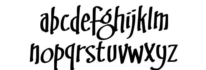 SwingSet BB Font LOWERCASE