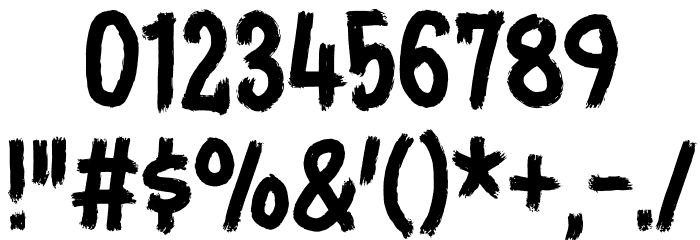 Swingdevil DEMO Regular Font OTHER CHARS