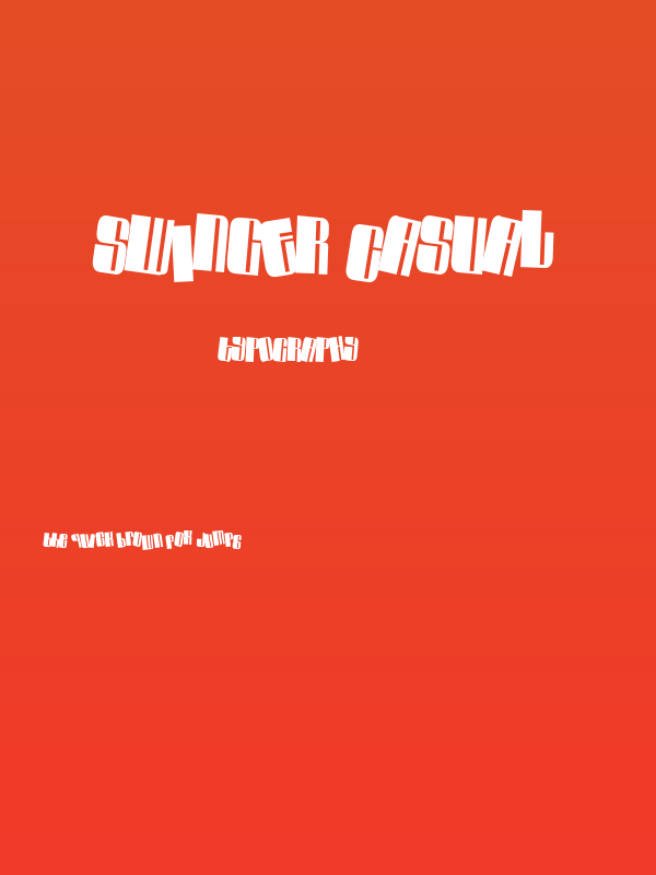 Swinger Casual Poster