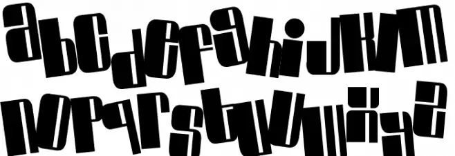 Swinger Casual Font Litere mici