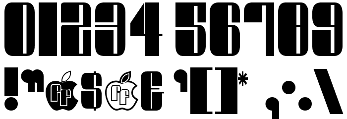 Swinger Font OTHER CHARS