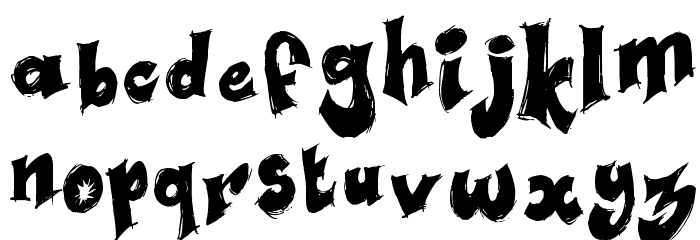 Swingg Font LOWERCASE