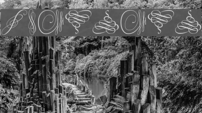 Swinging Font examples