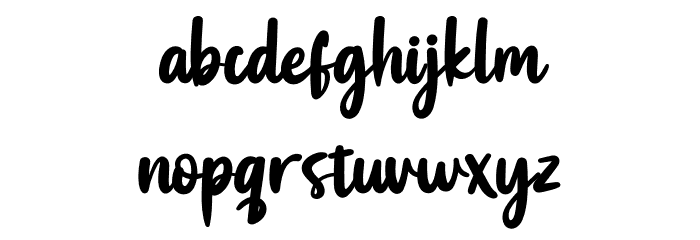 Swingset Personal Use Font LOWERCASE