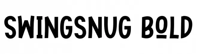Swingsnug Bold  Frei Schriftart Herunterladen