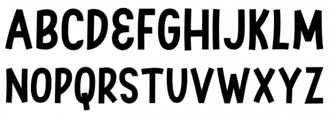 Swingsnug Bold Schriftart Groß