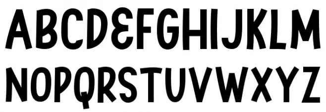 Swingsnug Bold Schriftart Groß