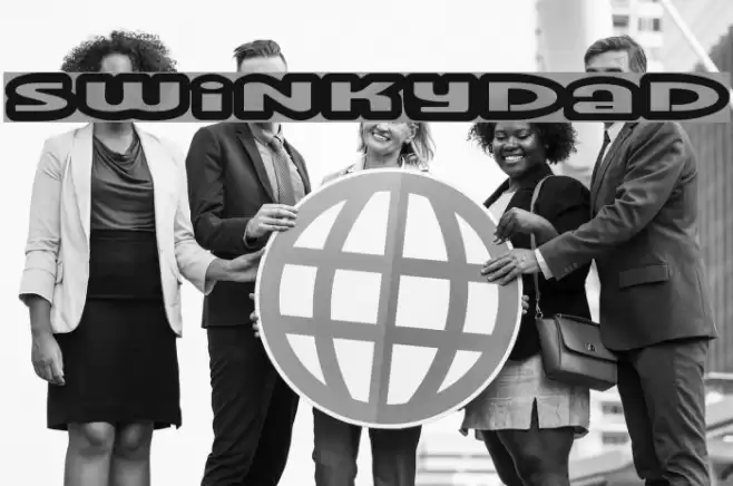 Swinkydad Font examples