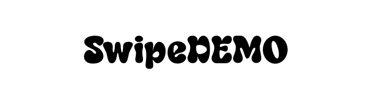 Swipe DEMO  免费字体下载
