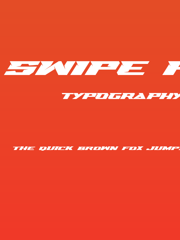 Swipe Race Demo Poster