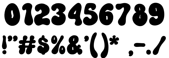 Swipe Soul Font OTHER CHARS
