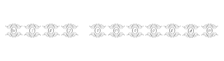 Swirl Monogram Fonte