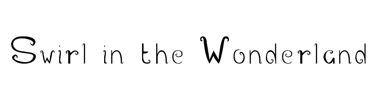 Swirl in the Wonderland  لخطوط تنزيل