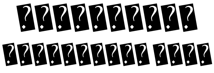 SwirlInsertion Font OTHER CHARS