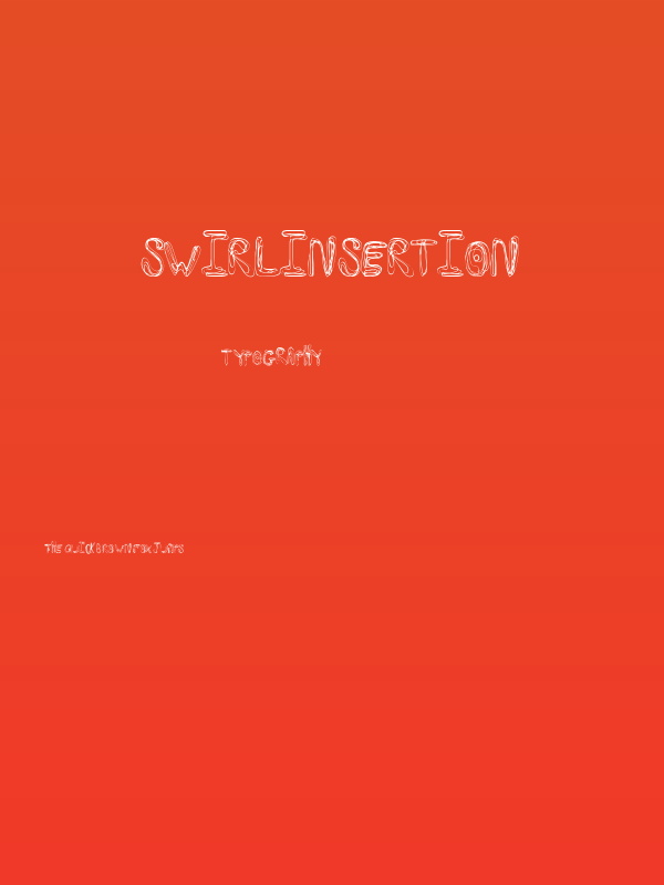 SwirlInsertion Poster