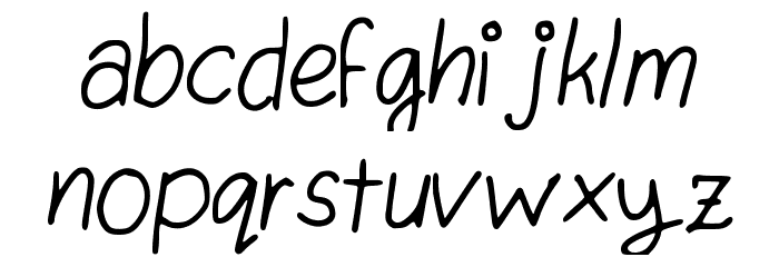 Swirl_ Font LOWERCASE